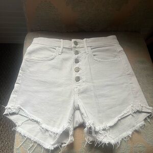 RARE Sample Joe’s Jeans Light Tan Jean Shorts The Kinsley 4” High Rise Size 26